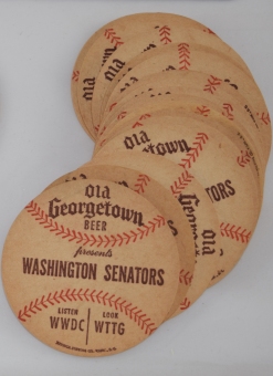 Old Georgetown Beer Baseball Coaster